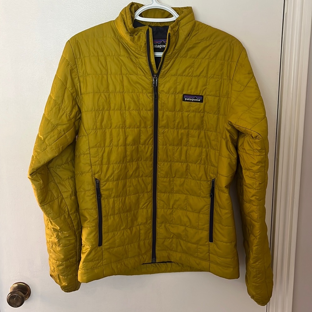 Patagonia Nano Puff Small Windproof Water Resistant Forge Grey S